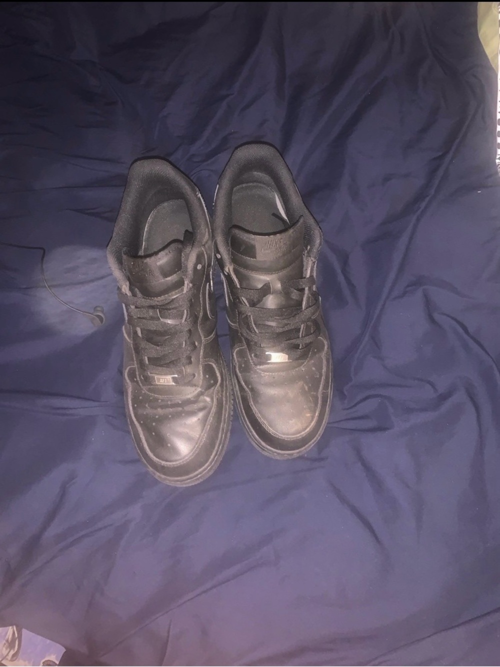 Men's Black Nike Airforce 1